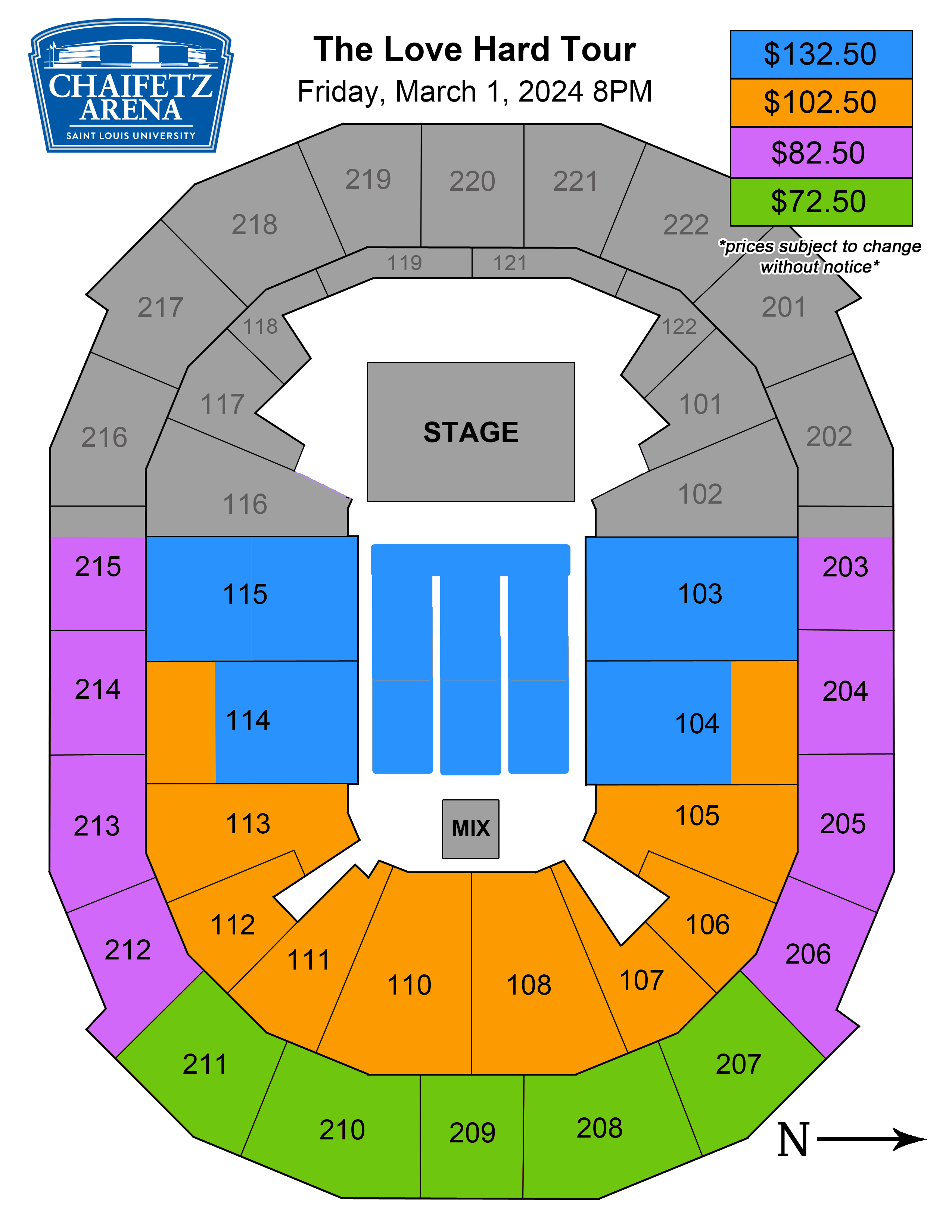 The Love Hard Tour Chaifetz Arena